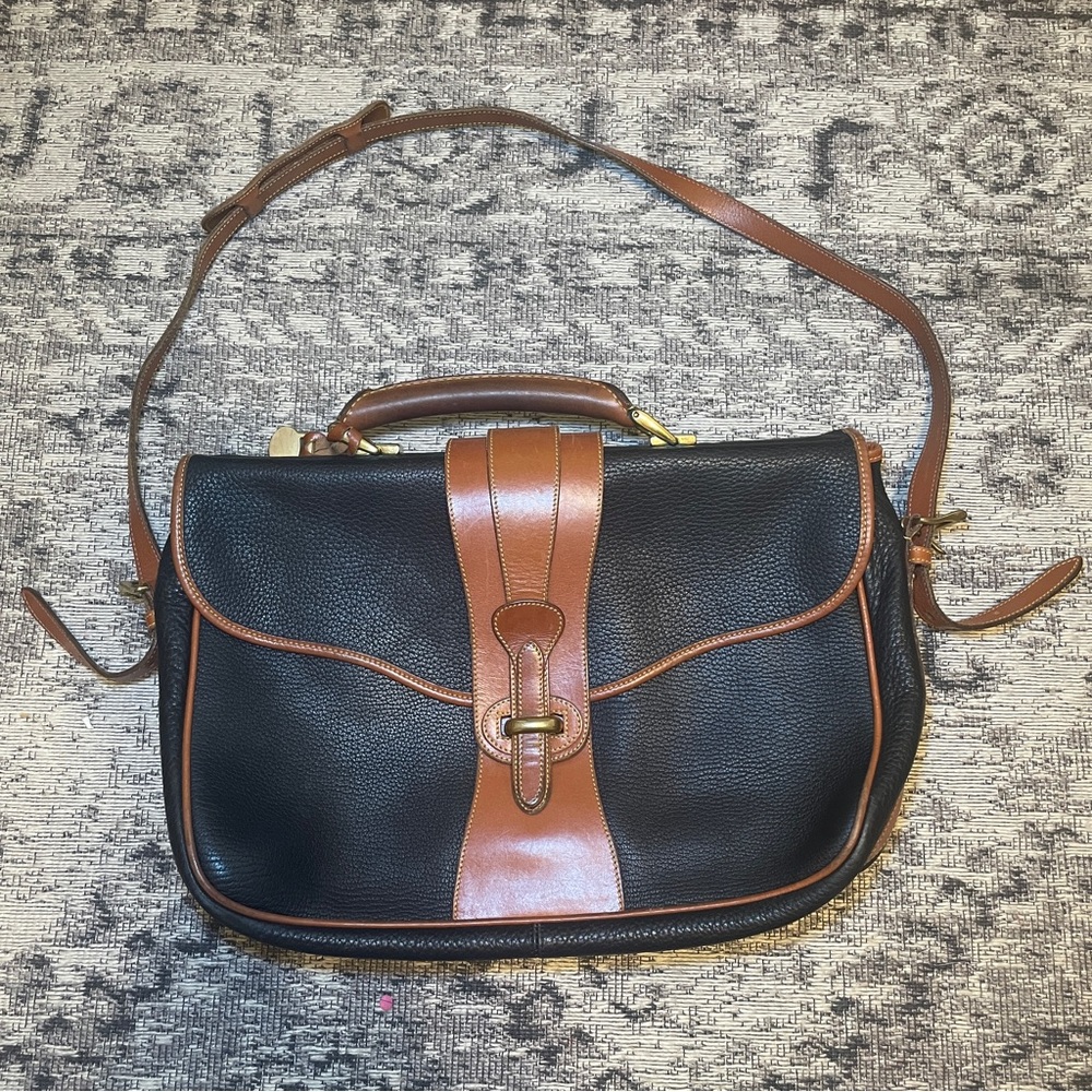 Dooney & Bourke | Vintage 90s Leather Brief Case